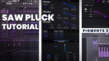 How to - Classic Saw Pluck  [Pigments Tutorial]