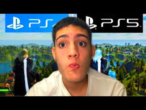 Reacting To Fortnite Ps4 Vs Ps5 Graphics And Fps Comparison Youtube