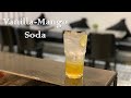 Cafe vlog  vanillamango soda  taste with new drinks  new recipe  easy make 