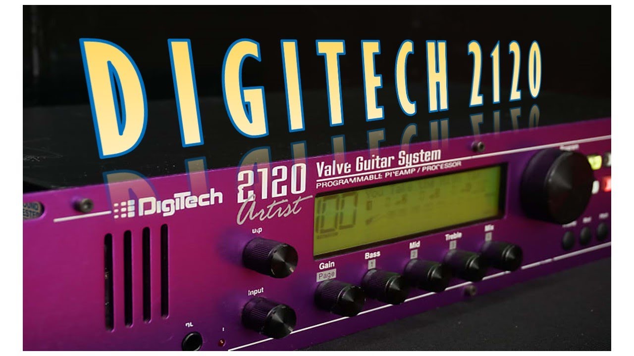 ギター Digitech 2120Artist  V Guiter System Digitech 2120 VGS Artist Valve Guitar System and FX