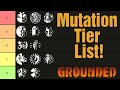 Grounded's Tier List of every mutation in detail