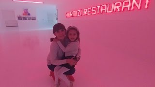 SU Hotel akşam yemeği Kırmızı restaurant , hamamda gezinti , eğlenceli çocuk videosu