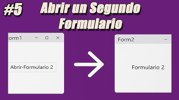 #5 Curso Visual Basic.NET - Abrir un Segundo Formulario