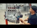 Building a 1000 horsepower engine  asmr