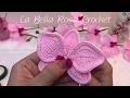 كروشيه اوراق الاركيديا وتركيب الزهرة ❤️  crochet orchid leaves & how to assemble the flower