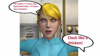 Samus Hypnosis Session-Hypno Comic Part 1