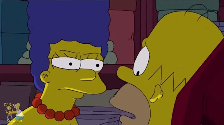 The Simpsons - HOMER FIGHTS W/MARGE