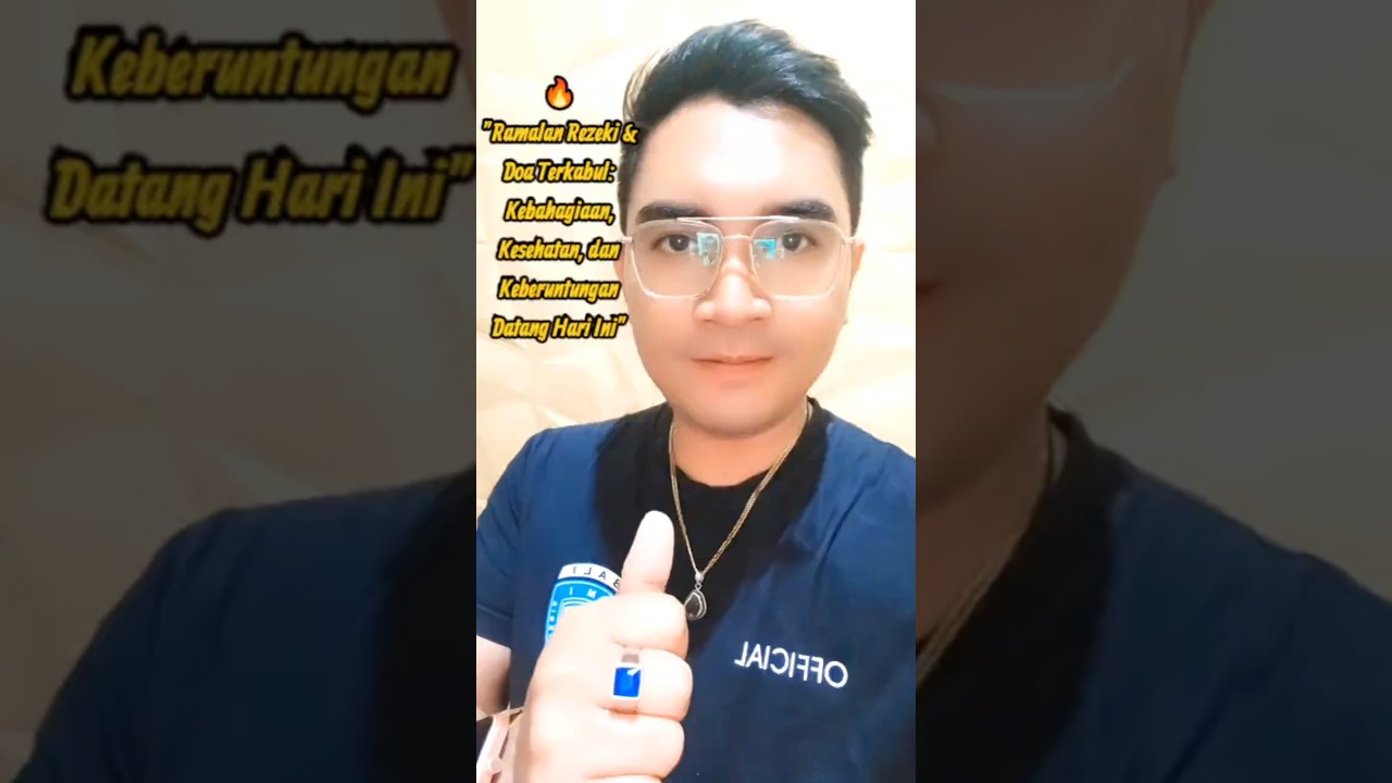 "Ramalan Rezeki & Doa Terkabul: Kebahagiaan, Kesehatan, dan Keberuntungan Datang Hari Ini"