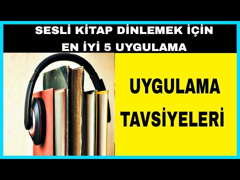 Video: Sesli Kitap Nasıl Yüklenir