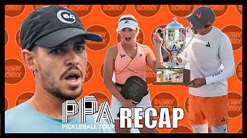 Ben Johns & Anna Leigh Waters IN TROUBLE + Best Singles Match OF THE YEAR? - 2024 PPA Pickleball