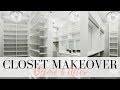 CLOSET TOUR Part 1 - The Remodel - BEFORE + AFTER | LuxMommy