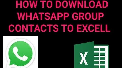 how to download whatsapp group contacts to excell, whatsapp, how to import whatsapp group contacts