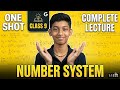 Number System Class 9 in One Shot🔥Class| 9 Maths Chapter 1 Complete Lecture | maths zonix