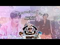 Taehyungs love for army