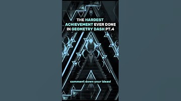 THE HARDEST ACHIEVEMENT EVER DONE IN GEOMETRY DASH PT.4 #geometrydash #hardest #achievement #edit