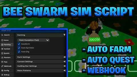 Bee Swarm Simulator 2025 New Best Script Autofarm and More