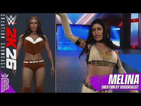 WWE 2K26 Creation Showcase: Melina #WWE2K26 #Melina