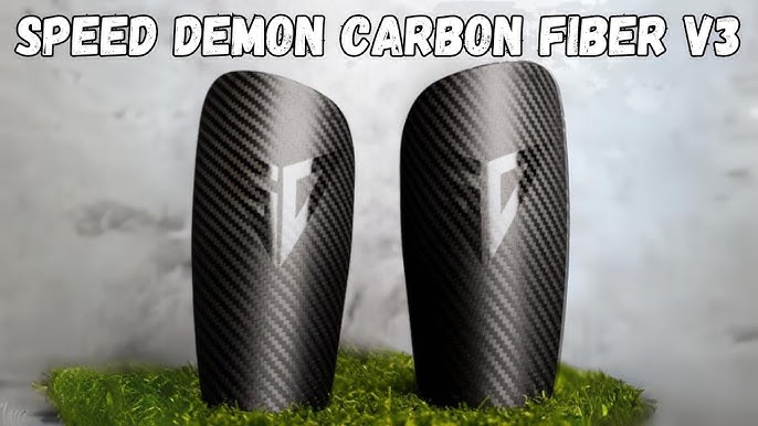 Best Carbon Fibre Shin Pads  Carbon Athletic Pro Guard Football