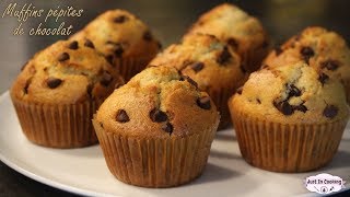 Recette des Muffins aux Pépites de Chocolat