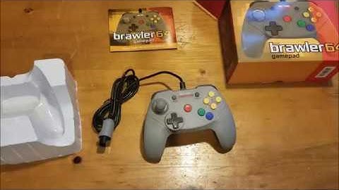 RETRO FIGHTERS BRAWLER N64 CONTROLLER UNBOXING | IT FINALLY ARRIVED !!!