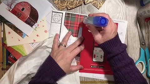 Use JUST JUNK - Top tuck & 2 inserts - calendar - how to add extra page to journals- embellishments