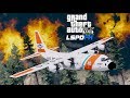 GTA 5 Coast Guard C-130 Delivers Aid To Wildfire Firefighters - GTA 5 LSPDFR Coastal Callouts