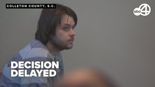 Bond decision delayed for man charged with DUI in Colleton County death