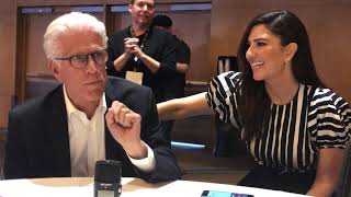 Comic Con 2019: A quick chat with Ted Danson and D'arcy Carden from THE GOOD PLACE