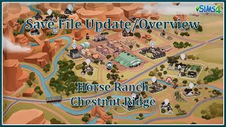 The Sims 4 // SAVE FILE UPDATE  // Chestnut Ridge