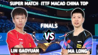 Ma Long vs Lin Gaoyuan Finals ITTF Macao 2024