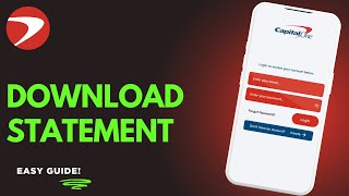 How To Download Capital One Bank Statement