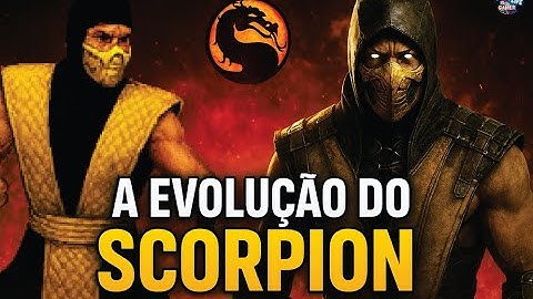 A evolução do Scorpion em Mortal Kombat 1992–2023 🔥