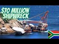 🇿🇦$70Million Shipwreck in Cape Town (You can Visit It)✔