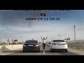 Гонка!! Мерседес CLS 350 vs Камри v70 3,5.  Дрегрейсинг