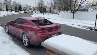 Camaro 2.0 Warm Start (Muffler Delete &amp; CAI) -1C 30f