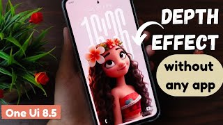How to set DEPTH EFFECT wallpaper in 1 minute without any app 💥 (samsung) One Ui 8.5  screenshot 3