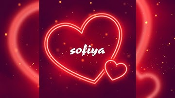 "Sofiya " Name Art Status Videos | Best Song with Status | JTB