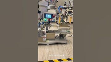 Assembly machine testing trial running video