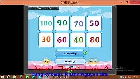 I-Learn Smart Start Grade 4 Theme 1 - Lesson 3