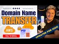 Transfer out of GoDaddy and into Amazon Route 53