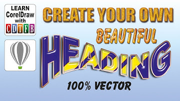 Text Style And Effect In CorelDraw | CDTFB | Learn corel with cdtfb