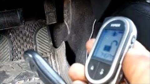 How To Install A Viper LCD 2 way Remote Start Alarm & an Idatalink Flashlogic Bypass Module
