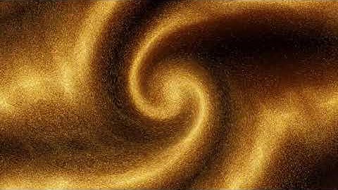 Swirly Golden - Energy Particles Background Animation Videos | No Copyright | Visual Effects Video.