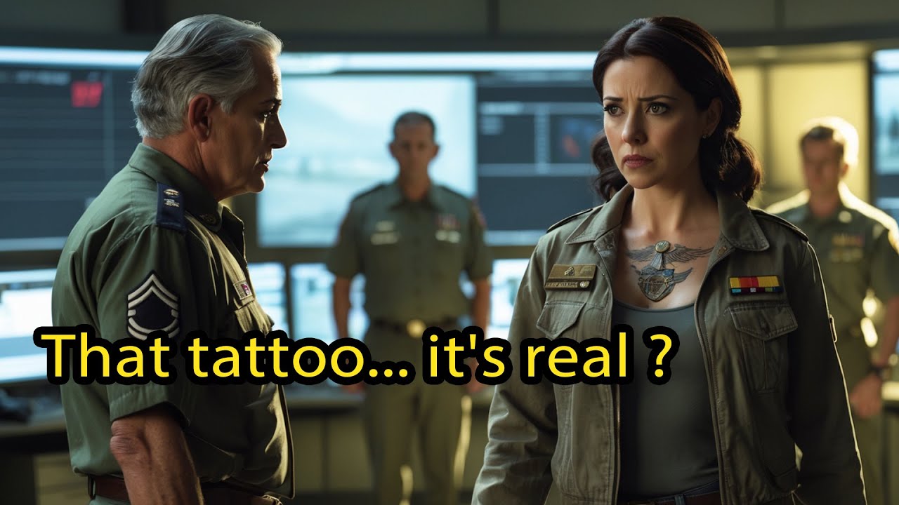 Ей велели покинуть базу. Затем офицер увидел ее татуировку и прошептал: «Это правда?»