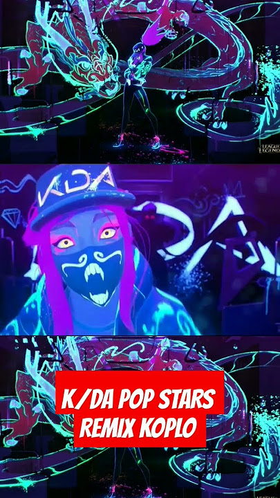Akali K/DA rape koplo remix #shorts #remix #koplo #kpop