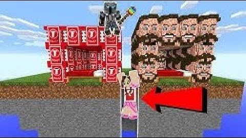 PopularMMOs Minecraft: PEWDIEPIE VS T-SERIES LUCKY BLOCK BEDWARS! - Modded Mini-Game