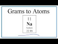 Converting Grams to Atoms