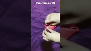 Sail away with this simple paper boat craft