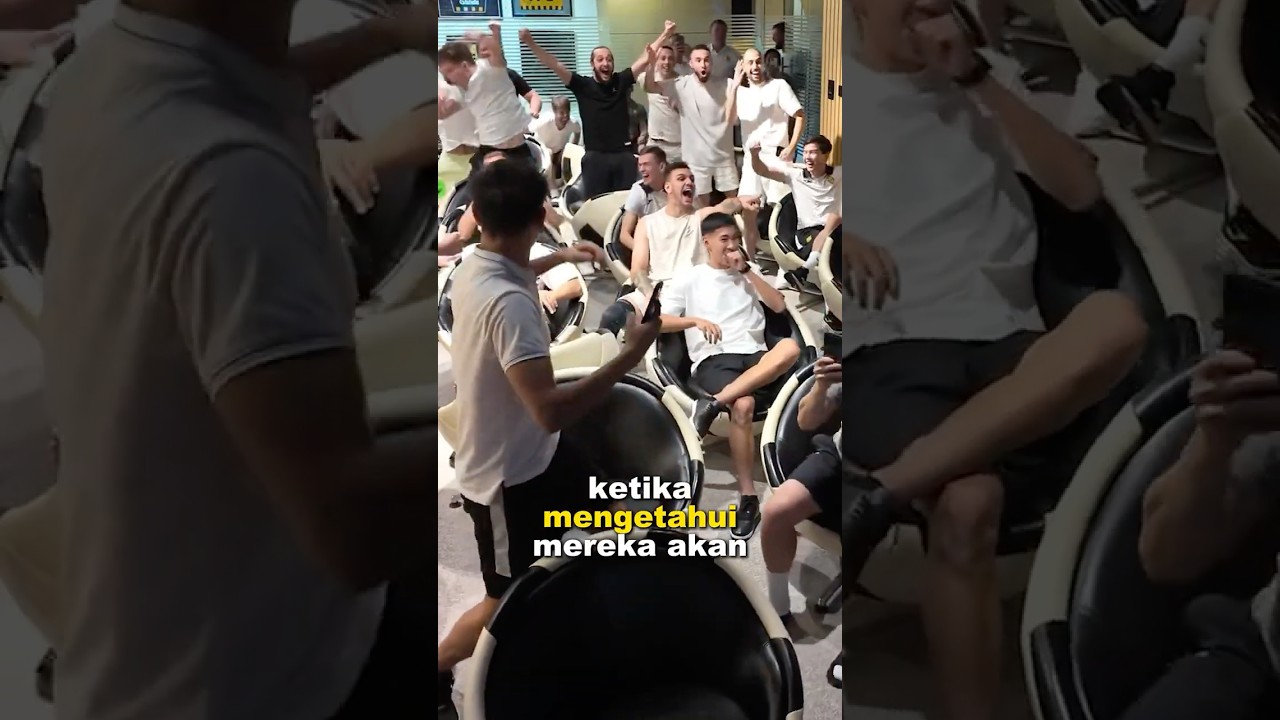 Reaksi pemain Kairat ketemu Madrid di UCL 😄