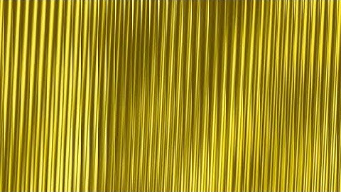 Gold Metallic Corrugated 4K Wall Stock Motion Graphics